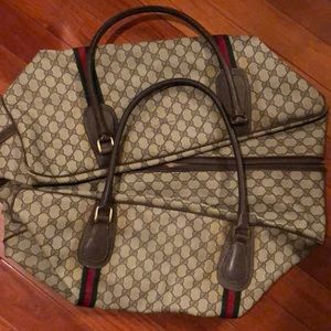 Gucci vintage duffle bag